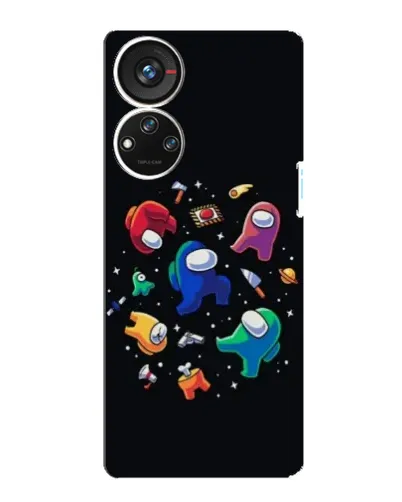 Чохол для ZTE Blade V40s з картинкою «Among Us космос» Чохол для ZTE Blade V40s з картинкою «Among Us космос»