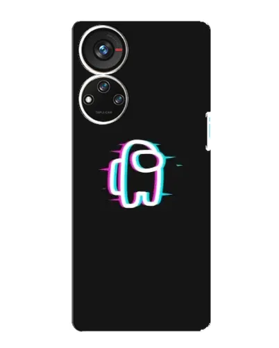 Чохол для ZTE Blade V40s з картинкою «Among Us неон» Чохол для ZTE Blade V40s з картинкою «Among Us неон»
