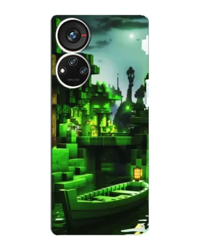 Чехол для ZTE Blade V40s с картинкой «Minecraft лесной пейзаж» Чехол для ZTE Blade V40s с картинкой «Minecraft лесной пейзаж»