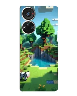 Чохол для ZTE Blade V40s з картинкою «Minecraft літній день» Чохол для ZTE Blade V40s з картинкою «Minecraft літній день»