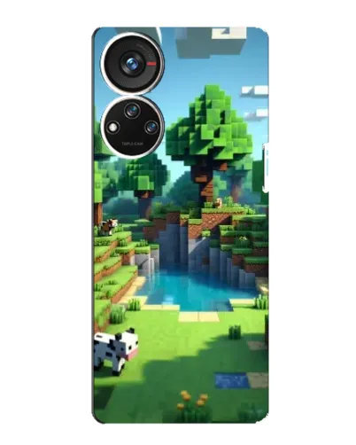 Чехол для ZTE Blade V40s с картинкой «Minecraft летний день» Чехол для ZTE Blade V40s с картинкой «Minecraft летний день»