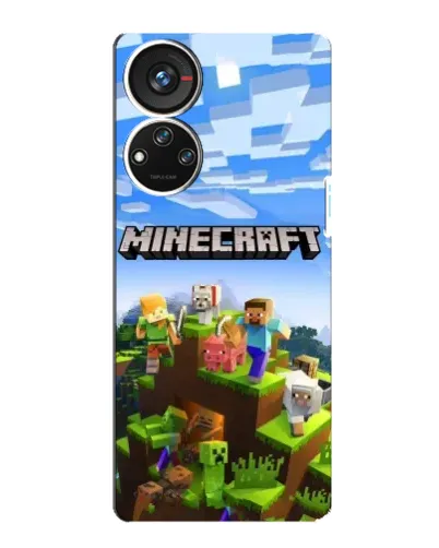 Чехол для ZTE Blade V40s с картинкой «Minecraft классический мир» Чехол для ZTE Blade V40s с картинкой «Minecraft классический мир»