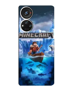 Чохол для ZTE Blade V40s з картинкою «Minecraft льодянийсвіт» Чохол для ZTE Blade V40s з картинкою «Minecraft льодянийсвіт»