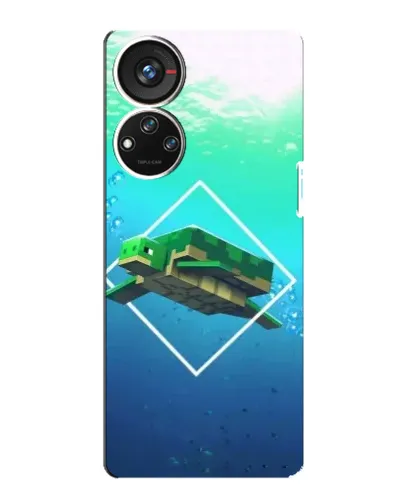 Чехол для ZTE Blade V40s с картинкой «Черепаха Minecraft» Чехол для ZTE Blade V40s с картинкой «Черепаха Minecraft»