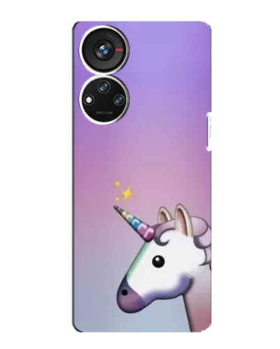 Чехол для ZTE Blade V40s с картинкой «Единорог градиент» Чехол для ZTE Blade V40s с картинкой «Единорог градиент»