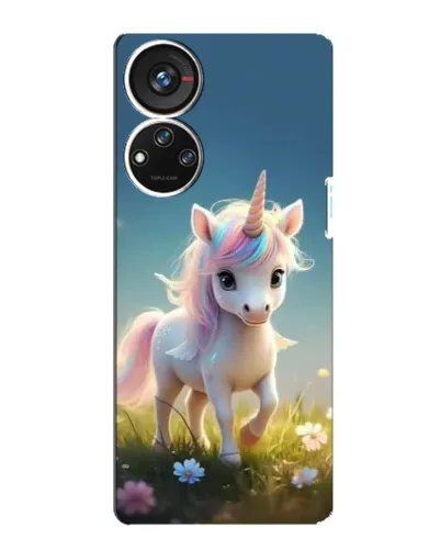 Чехол для ZTE Blade V40s с картинкой «Единорог на поляне» Чехол для ZTE Blade V40s с картинкой «Единорог на поляне»