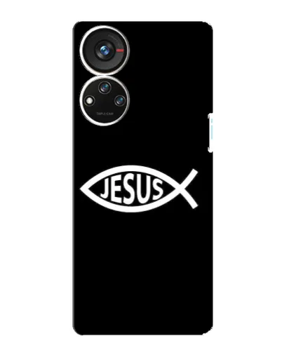 Чехол для ZTE Blade V40s с картинкой «Классический Jesus»