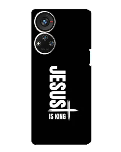 Чехол для ZTE Blade V40s с картинкой «Вертикаль веры Jesus»