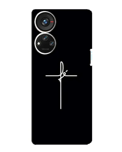 Чехол для ZTE Blade V40s с картинкой «Тонкий крест» Чехол для ZTE Blade V40s с картинкой «Тонкий крест»