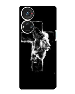 Чехол для ZTE Blade V40s с картинкой «Сияющий крест Jesus» Чехол для ZTE Blade V40s с картинкой «Сияющий крест Jesus»