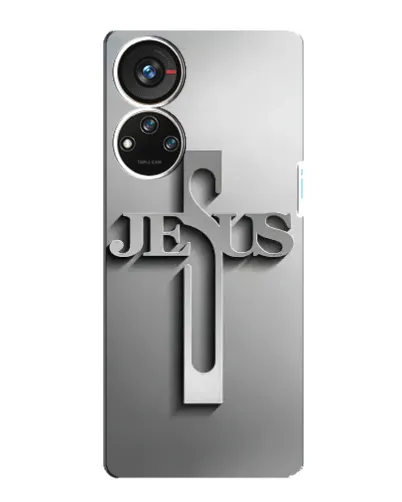 Чехол для ZTE Blade V40s с картинкой «Металлический крест Jesus» Чехол для ZTE Blade V40s с картинкой «Металлический крест Jesus»
