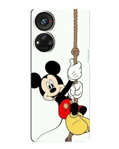 Чехол для ZTE Blade V40s с картинкой «Mickey на канате»