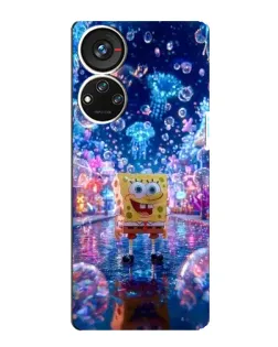 Чохол для ZTE Blade V40s з картинкою «Неоновий океан»