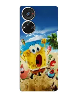 Чохол для ZTE Blade V40s з картинкою «Розваги на пляжі»