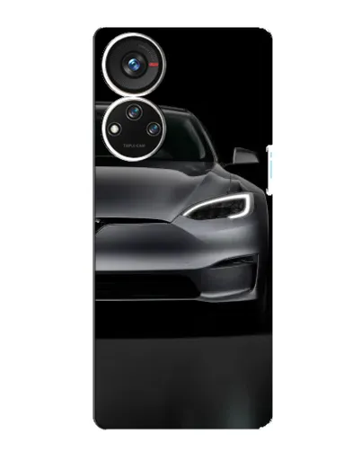 Чехол для ZTE Blade V40s с картинкой «Tesla Model S Look»