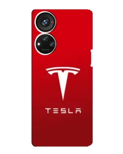 Чохол для ZTE Blade V40s з картинкою «Tesla Red Classic» Чохол для ZTE Blade V40s з картинкою «Tesla Red Classic»