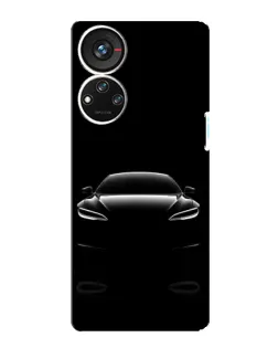 Чохол для ZTE Blade V40s з картинкою «Силует Tesla Night» Чохол для ZTE Blade V40s з картинкою «Силует Tesla Night»