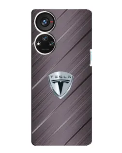 Чохол для ZTE Blade V40s з картинкою «Металева текстура Tesla» Чохол для ZTE Blade V40s з картинкою «Металева текстура Tesla»
