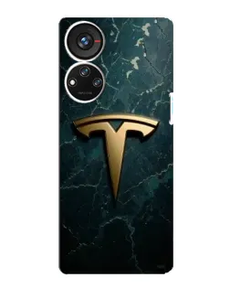 Чохол для ZTE Blade V40s з картинкою «Мармурова Tesla Gold» Чохол для ZTE Blade V40s з картинкою «Мармурова Tesla Gold»