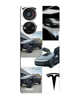 Чохол для ZTE Blade V40s з картинкою «Колаж Cybertruck Tesla» Чохол для ZTE Blade V40s з картинкою «Колаж Cybertruck Tesla»