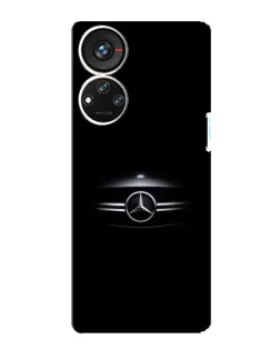Чохол для ZTE Blade V40s з картинкою «Mercedes — абстрактні лінії»