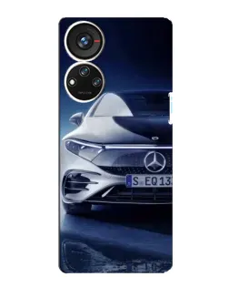 Чехол для ZTE Blade V40s с картинкой «Mercedes EQ — будущее»