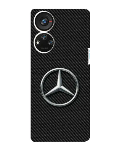 Чехол для ZTE Blade V40s с картинкой «Карбоновый Mercedes стиль» Чехол для ZTE Blade V40s с картинкой «Карбоновый Mercedes стиль»