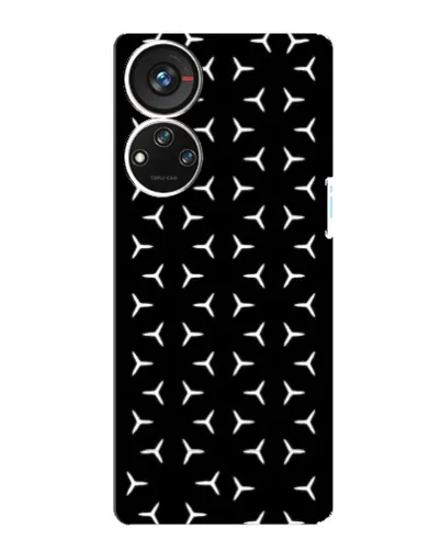 Чехол для ZTE Blade V40s с картинкой «Mercedes паттерн звезд» Чехол для ZTE Blade V40s с картинкой «Mercedes паттерн звезд»