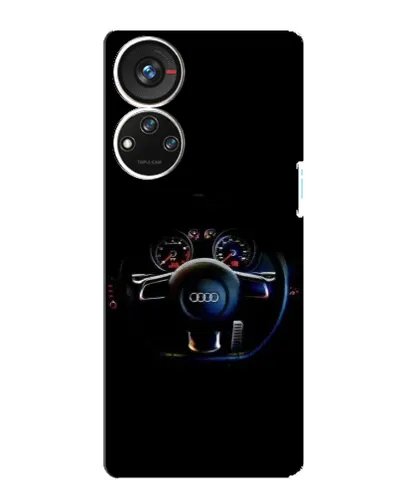 Чехол для ZTE Blade V40s с картинкой «Салон Audi — руль» Чехол для ZTE Blade V40s с картинкой «Салон Audi — руль»