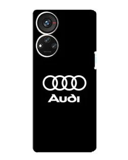 Чохол для ZTE Blade V40s з картинкою «Класичне лого Audi»
