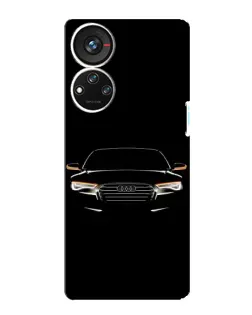 Чохол для ZTE Blade V40s з картинкою «Audi — нічний контур» Чохол для ZTE Blade V40s з картинкою «Audi — нічний контур»