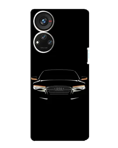 Чехол для ZTE Blade V40s с картинкой «Audi — ночной контур» Чехол для ZTE Blade V40s с картинкой «Audi — ночной контур»