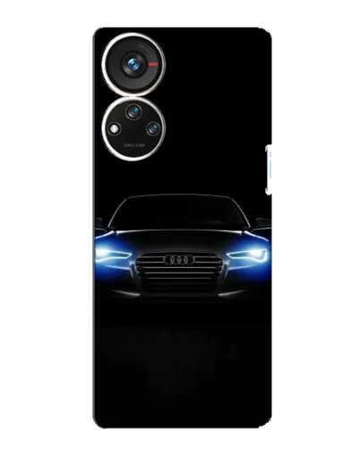 Чехол для ZTE Blade V40s с картинкой «Audi в неоне» Чехол для ZTE Blade V40s с картинкой «Audi в неоне»