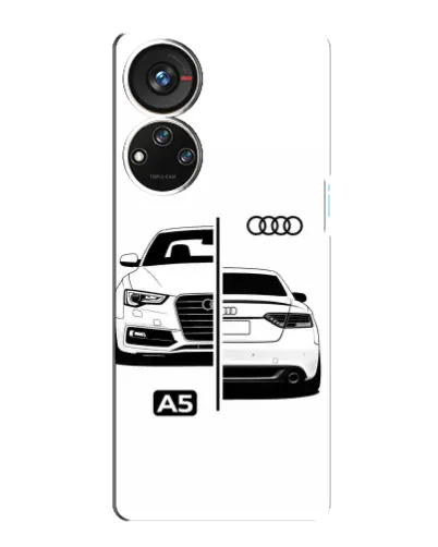 Чехол для ZTE Blade V40s с картинкой «Audi — контрастный дизайн» Чехол для ZTE Blade V40s с картинкой «Audi — контрастный дизайн»