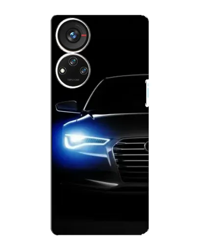Чехол для ZTE Blade V40s с картинкой «Неоновый взгляд Audi» Чехол для ZTE Blade V40s с картинкой «Неоновый взгляд Audi»