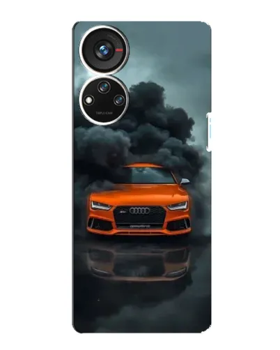Чехол для ZTE Blade V40s с картинкой «Audi в облаках дыма» Чехол для ZTE Blade V40s с картинкой «Audi в облаках дыма»
