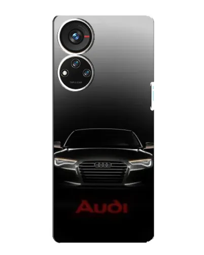 Чехол для ZTE Blade V40s с картинкой «Audi — градиентный контур» Чехол для ZTE Blade V40s с картинкой «Audi — градиентный контур»