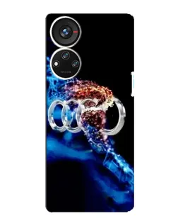 Чохол для ZTE Blade V40s з картинкою «Енергія лого Audi» Чохол для ZTE Blade V40s з картинкою «Енергія лого Audi»