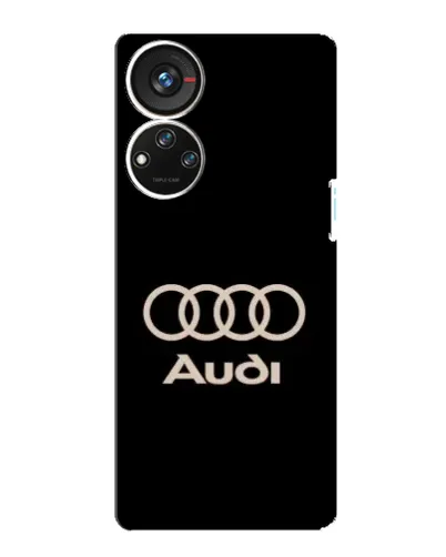 Чехол для ZTE Blade V40s с картинкой «Audi — золотой логотип» Чехол для ZTE Blade V40s с картинкой «Audi — золотой логотип»