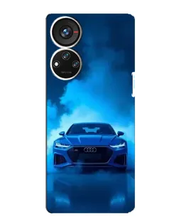 Чохол для ZTE Blade V40s з картинкою «Audi — блакитна енергія» Чохол для ZTE Blade V40s з картинкою «Audi — блакитна енергія»