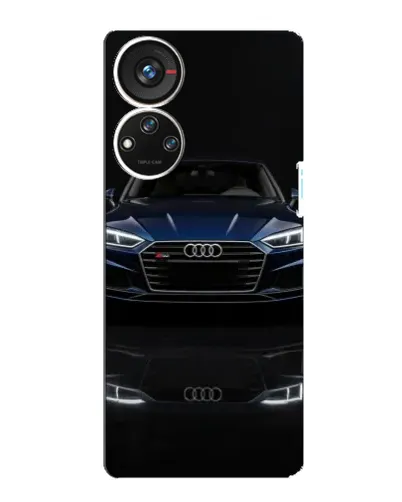 Чехол для ZTE Blade V40s с картинкой «Audi — ночное отражение» Чехол для ZTE Blade V40s с картинкой «Audi — ночное отражение»