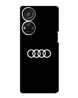 Чохол для ZTE Blade V40s з картинкою «Audi White Logo» Чохол для ZTE Blade V40s з картинкою «Audi White Logo»