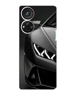 Чохол для ZTE Blade V40s з картинкою «Lamborghini фари деталізація»