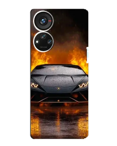 Чехол для ZTE Blade V40s с картинкой «Lamborghini в огне» Чехол для ZTE Blade V40s с картинкой «Lamborghini в огне»