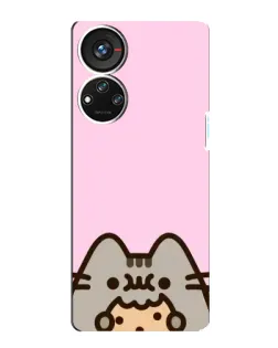 Чохол для ZTE Blade V40s з картинкою «Pusheen та печиво» Чохол для ZTE Blade V40s з картинкою «Pusheen та печиво»