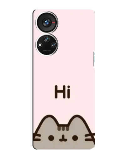 Чохол для ZTE Blade V40s з картинкою «Пушин каже Hi» Чохол для ZTE Blade V40s з картинкою «Пушин каже Hi»