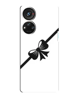 Чехол для ZTE Blade V40s с картинкой «Диагональный бант» Чехол для ZTE Blade V40s с картинкой «Диагональный бант»