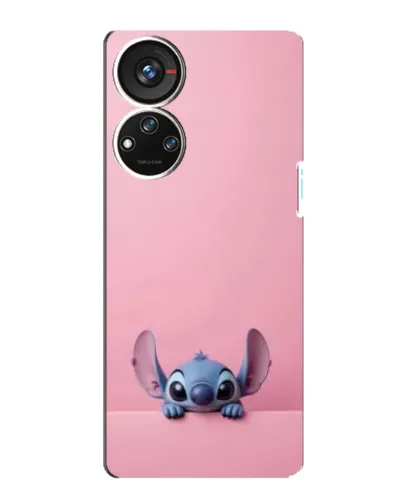 Чохол для ZTE Blade V40s з картинкою «Stitch визирає» Чохол для ZTE Blade V40s з картинкою «Stitch визирає»