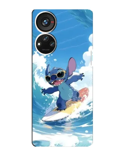 Чохол для ZTE Blade V40s з картинкою «Стіч на хвилі» Чохол для ZTE Blade V40s з картинкою «Стіч на хвилі»