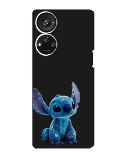 Чохол для ZTE Blade V40s з картинкою «Стіч на чорному» Чохол для ZTE Blade V40s з картинкою «Стіч на чорному»